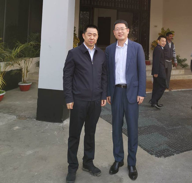 威胜电气总裁曾辛拜会我国驻孟加拉国大使张佐